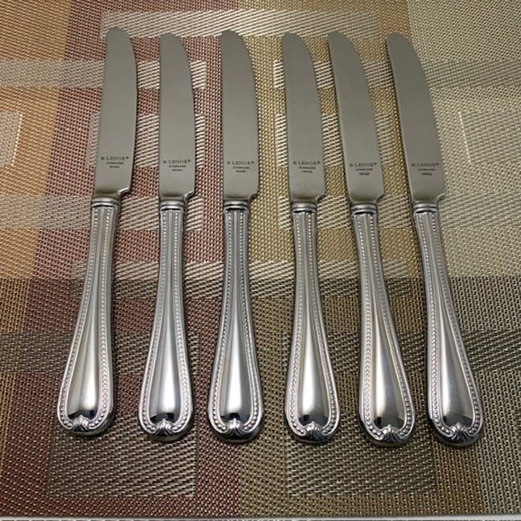 Lenox Vintage Jewel Knives -  Set of 6 count - Glossy Finish - Picture 2 of 6